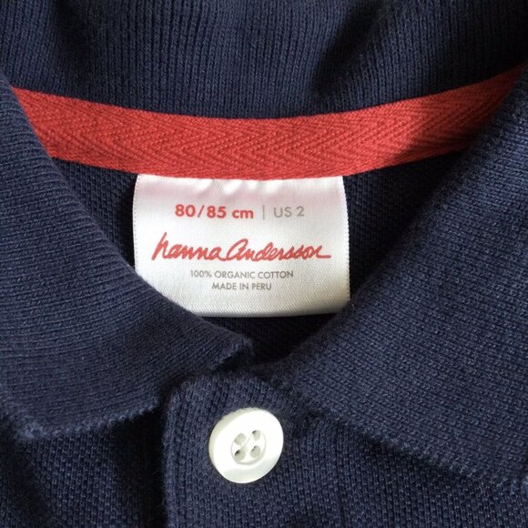 Hanna Andersson Navy Blue Polo Shirt - Picture 4 of 4